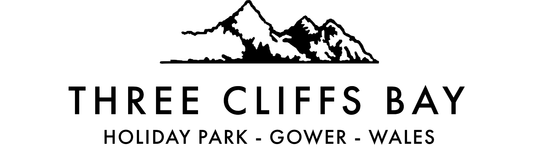 Three Cliffs Bay Logo
